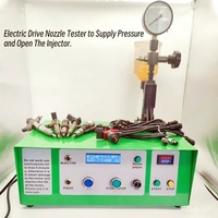 Testeur de buse d'injecteur diesel DDS60 Crin avec actionneur électrique pour la mesure de la pression et l'ouverture de l'injecteur de carburant