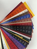 120 gsmMotif imprimable de luxe personnalisé Papier gaufré à texture de lin fantaisie spécial pour sac en papier de luxe