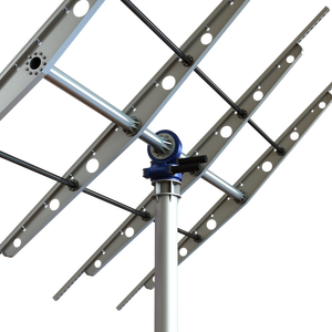 Traqueur solaire à double axe 6 panneaux photovoltaïques pour montage au sol, conception et fabrication sur mesure, entraînement rotatif, suivi du soleil, marque astronomique BOFU - Product Image 1