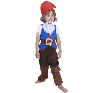 Lage Prijs Nieuwe Stijl Kinderen Mooie Kerst Santa Elf Cosplay Kostuum