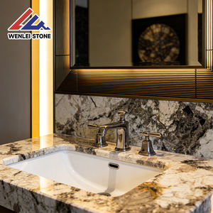 Losa de Granito Dorado Bahía de Wenlei Stone con Cristales Dorados para Decoración de Hoteles y Villas - Product Image 6