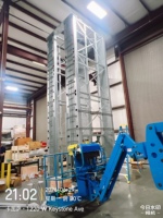Système de stockage intelligent à faible encombrement, module de levage vertical Runze, gain de place
