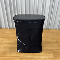 Comptoir d'exposition pliable portable en aluminium imperméable pour les événements, les salons professionnels, les photomaton et autres occasions