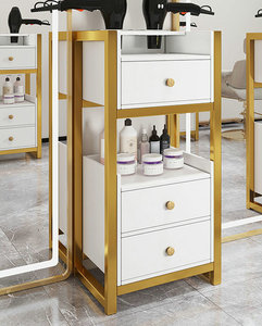 Carrito de Metal para Salón de Belleza, Spa, Peluquería, Carrito para Herramientas Faciales, para Barbería y <span class=keywords><strong>Taller</strong></span> - Product Image 3