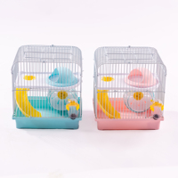 Cage à oiseaux verticale haute avec plusieurs portes d'accès et mangeoire pour calops et petits perroquets