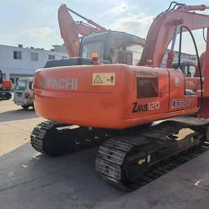 Excavadora de orugas Hitachi ZX120 de 12 toneladas Original de Japón de segunda mano con motor y caja de cambios Capacidad de cubo de 0, 5 m3 Excelente Estado - Product Image 2