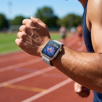 Akıllı Spor Saati Yapay Zeka Sesli Asistan+Bluetooth Arama+Uyku İzleme Akıllı Saat