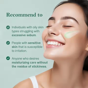 Crema de <span class=keywords><strong>Gel</strong></span> Facial de Niacinamida y Colágeno de Marca Privada, Hidratante, Control de Sebo, Calmante de Poros, Hidratante Facial - Product Image 4