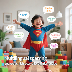 Ai điều khiển thông minh giáo dục mầm non Đồ chơi mô hình lớn đối thoại hoạt hình vui vẻ học tập đồng hành người tiêu dùng nhựa - Product Image 6