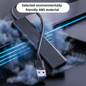 4 en 1 USB Hub 3,0 Transferencia rápida de datos Usb3.0 Hub de 4 puertos Compatible con Windows <span class=keywords><strong>PC</strong></span> Mac Impresora <span class=keywords><strong>HDD</strong></span> móvil para computadora portátil - Product Image 4