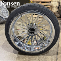Jantes de camion forgées polies à rebord profond 20x10 20x12 22x12 24x12 24x14 26x14 pour F150 F250 Silverado1500 Sierra1500