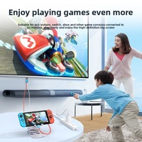 Câble Type C vers HDTV 4K 60Hz avec charge PD 100W pour Switch, iPhone 15/16, ordinateur portable, projecteur, appareil photo, mise en miroir d'écran