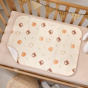 Couvre-<span class=keywords><strong>matelas</strong></span> imperméable personnalisé protège-<span class=keywords><strong>matelas</strong></span> lavable pour lit de bébé <span class=keywords><strong>matelas</strong></span> à <span class=keywords><strong>langer</strong></span> pour berceau de bébé - Product Image 4