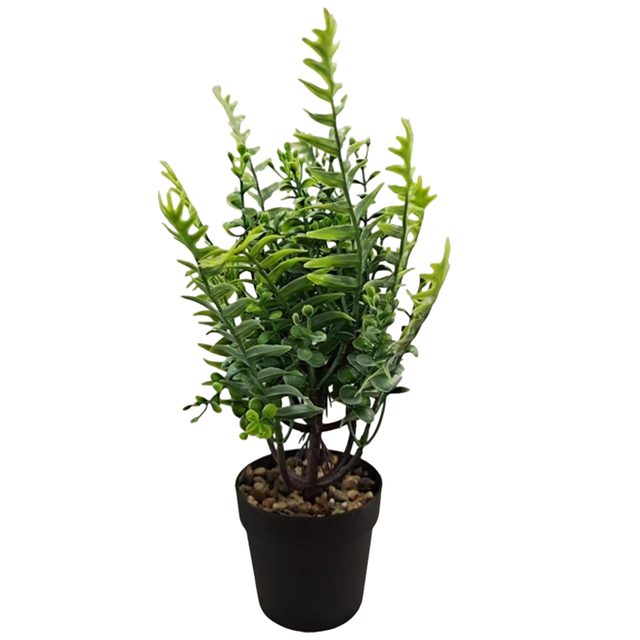 Plastic Mini Artificial Plants for Home Decor Artificial Potted Plants for Indoor Office Desk Shelf Decoration