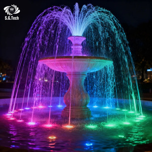 Water Crown présente des fontaines durables en acier inoxydable, conçues pour une beauté durable dans les jardins et au bord de <span class=keywords><strong>la</strong></span> piscine - Product Image 5