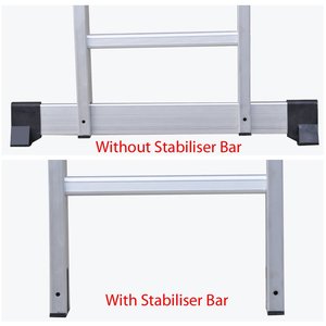 Nhôm Đa-Fuction Thang Như Đã Xem Trên TV Gấp Thang Kho Sử Dụng Thang - Product Image 5