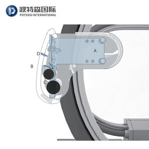 Nettoyeur de main courante pour escalator, Weclean Pièces d'escalator Nettoyeur de main courante d'escalator, Machine de nettoyage d'escalator de supermarché - Product Image 3