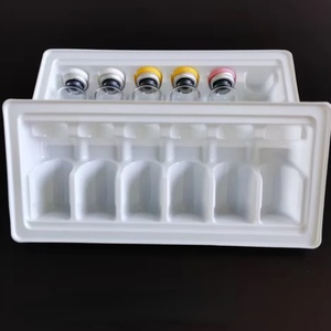 일회용 의료용 바이알 블리스터 포장 플라스틱 앰플 바이알 포장 트레이 의약품 바이알 동결건조 약품 포장 - Product Image 3