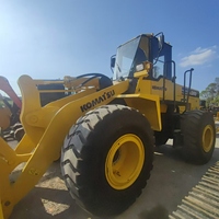 Maquinaria para Minería y Puertos: Cargadora de Ruedas Usada de Primera Calidad de 5 Toneladas, Cucharón Sobredimensionado de 3m³, Motor de 6 Cilindros y 146kW, 16.36T, Altura de Descarga de 2.9m