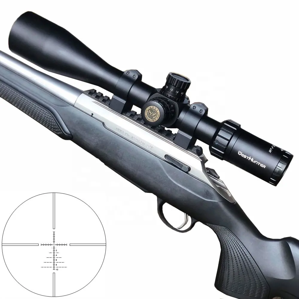 WESTHUNTER WT-F 5-20x50SFIR نطاق التكتيكي البصرية عبر البصر الأحمر مضيئة Riflescope <span class=keywords><strong>الادسنس</strong></span> مسدسات الهواء الصيد