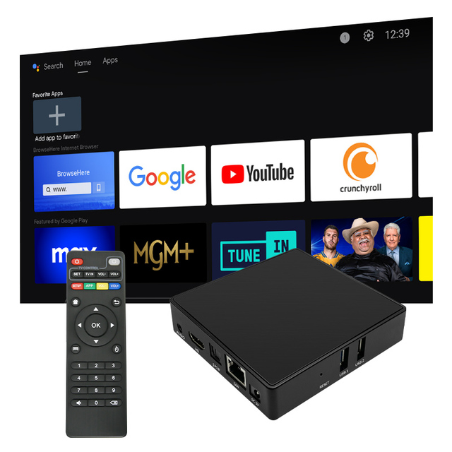 Canzone Rockchip RK3566 2.4G/5GHz WiFi 4K ANDROID BOX Media Player 2GB/16GB BT Streaming Digital Signage Android Tv Box