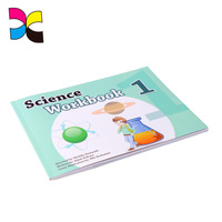 Cahier de travail scientifique pour enfants, reliure parfaite personnalisée, écologique, livre d'apprentissage scientifique précoce pour enfants, livraison rapide