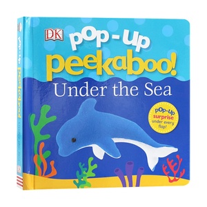 Maßgefertigter 3D-<span class=keywords><strong>Pop</strong></span>-<span class=keywords><strong>up</strong></span>-Buchdruck Kinderbuch Hardcover-Pappbuch Vollfarbiger Digitaler Kartonpapierdruck - Product Image 2