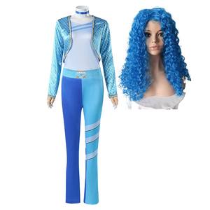 Disfraz de Halloween Rojo, Disfraz de Cosplay de <span class=keywords><strong>la</strong></span> <span class=keywords><strong>Hija</strong></span> de <span class=keywords><strong>la</strong></span> Reina de Corazones de Descendientes, Conjunto de Uniforme Rojo, DISN-012 - Product Image 4