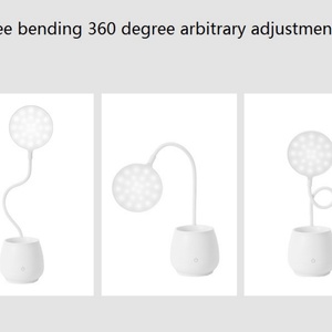 Lampe de bureau portable rechargeable à intensité variable pour la lecture et l'éclairage intérieur, protection oculaire - Product Image 2