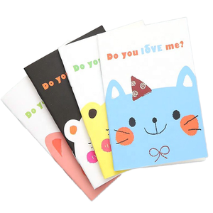 Printed Cute Personalized Spiral Binding <b>A5</b> Fabric 100 Sheets Diary Giveaway - Product Image 1