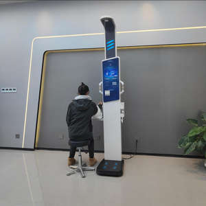 Báscula Inteligente con Pantalla Táctil LCD <span class=keywords><strong>de</strong></span> 10.2 Pulgadas HW-V9 con Función <span class=keywords><strong>de</strong></span> Publicidad, Báscula <span class=keywords><strong>de</strong></span> Composición Corporal <span class=keywords><strong>para</strong></span> Hospitales, Báscula Inteligente con Wi-Fi - Product Image 2