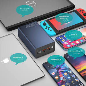 Banco de energía al por mayor 40000/50000mAh PD 100W banco de energía de carga rápida de gran capacidad para soporte de teléfono banco de energía con logotipo personalizado - Product Image 6