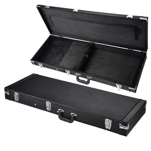 Étui rigide de luxe pour <span class=keywords><strong>guitare</strong></span> électrique, étui rectangulaire en bois avec doublure en tissu peluche pour guitares de style ST TL, vente en gros - Product Image 2