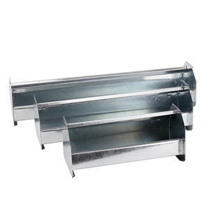 Jh-Mech Gà Trung Chuyển Gia Cầm Ngoài Trời Nhiệm Vụ Nặng Nề Thép Mạ Kẽm Gà Máng Trung Chuyển - Product Image 5