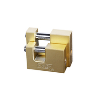 Candado de latón macizo Rectangular de 70mm de alta calidad, candado de grillete de acero para almacén con grillete endurecido y llave a buen precio