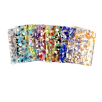 Panneau de plexiglas acrylique transparent à motifs de couleur spéciale de 3mm pour l'artisanat de décoration