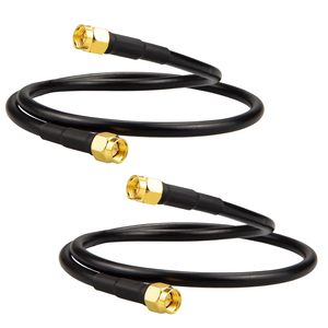 Tùy chỉnh <span class=keywords><strong>SMA</strong></span> Nam đến Nam lmr200 cáp đồng trục giảm cân thấp RF Jumper mở rộng cho wifi 6E LTE 5 gam GPS Thông tin liên lạc - Product Image 1