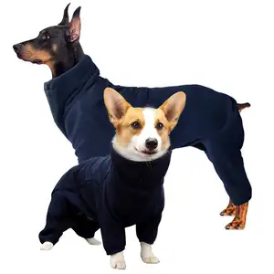 Wholesale Cheap Multi color pet accessories Soft Fleece Warm dog recover jumper shirt