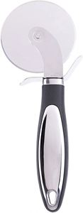 Kitchen Pizza Kit Gadgets Stainless Steel Pizza Cutter <b>Knife</b> Shovel Round Shape Wheels Cutters Cake <b>Bread</b> Pie Cutting - Product Image 2