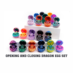 Originality3D Printed Dragon Egg Toy Model Creative Decompression Movable Children's Animal & Dinosaur Product - Product Image 3