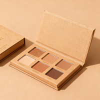 Boîte d'emballage de cosmétiques biodégradables faits à la main fermeture magnétique imprimée personnalisée avec insertion de papier boîte rigide pour huile de vernis à ongles