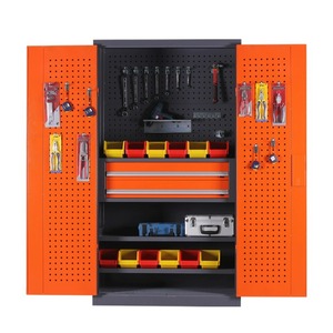 Ensemble d'outils personnalisé à 2 portes, conteneur <span class=keywords><strong>de</strong></span> rangement pour <span class=keywords><strong>garage</strong></span>, armoire <span class=keywords><strong>de</strong></span> rangement pour outils en acier laminé à froid, poste <span class=keywords><strong>de</strong></span> travail - Product Image 1