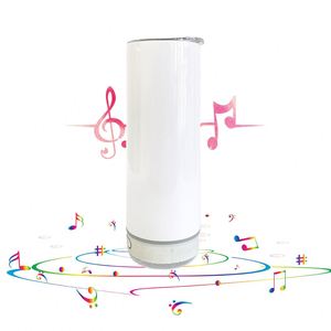 20Oz Glow in Dark Speaker Tumbler for Sublimation Heat Transfer Printing - Product Image 2