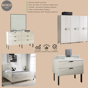 New Modern Minimalist Durable Solid Wood King Size Bedroom Set Freestanding Double Tatami <b>Bed</b> Nightstand for Apartment Hotel Use - Product Image 2
