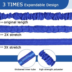Multi-Functional Garden Magic Hose 3x Telescopic High-Pressure Water Gun for Car Wash High Quality Reel <b>Outdoor</b> Use - Product Image 2