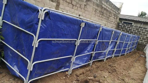 Aangepaste Commerciële Hoge Kwaliteit Levende Vis Transparant Outdoor Vierkante <span class=keywords><strong>Aquarium</strong></span> Viskwekerij Tanks Te Koop - Product Image 4