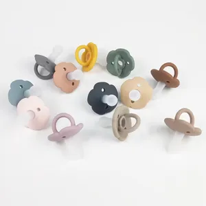 2024 Hot Sale Eco Friendly Soother BPA Free Food Grade Silicone Baby Pacifier
