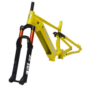 Cadre de vélo électrique Hulda 29 en alliage d'aluminium, double batterie, moteur central, design moderne et léger - Product Image 4