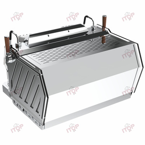 Machine à café expresso commerciale 2 groupes Expresso italien Fabricant personnalisé avec <span class=keywords><strong>prix</strong></span> Entièrement automatique Machines à café italiennes - Product Image 6