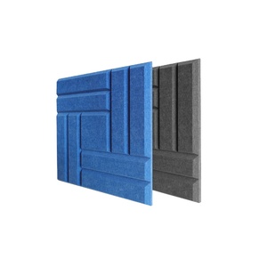 Thời trang mới hấp thụ âm thanh hội đồng quản trị sợi polyester Hội Đồng Quản Trị cảm thấy nền tường cách âm hội đồng quản trị - Product Image 4